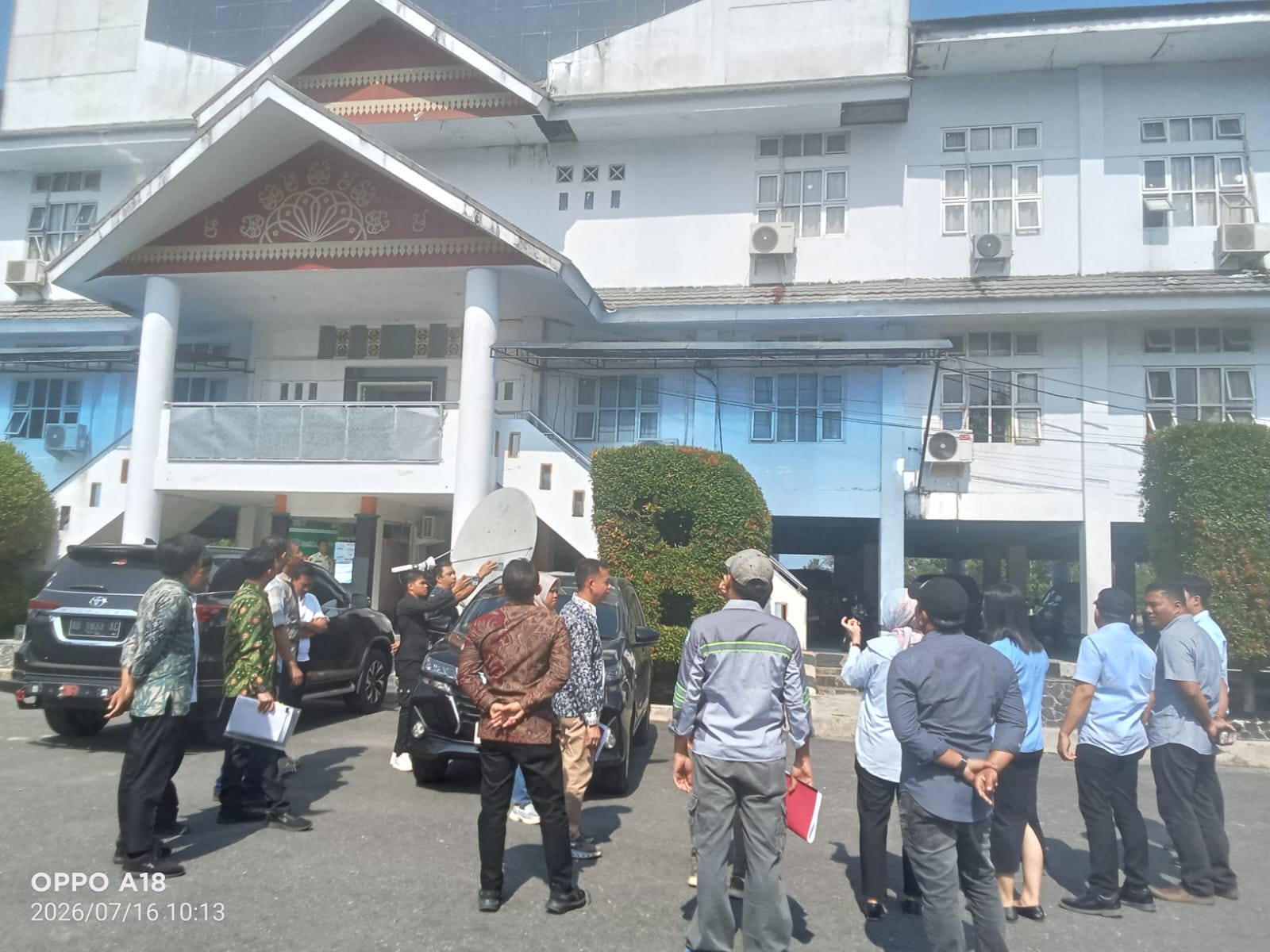 Perehapan Kantor Bupati Mukomuko Dimulai 